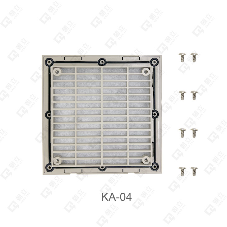 方型通風過濾網(4吋風扇用)KA-04